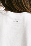 T-shirt over bianco donna Grifoni - 4