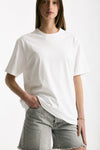 T-shirt over bianco donna Grifoni - 5