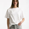 T-shirt over bianco donna Grifoni - 6