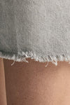 Short in denim grigio lavato donna Grifoni - 4