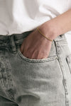 Short in denim grigio lavato donna Grifoni - 5