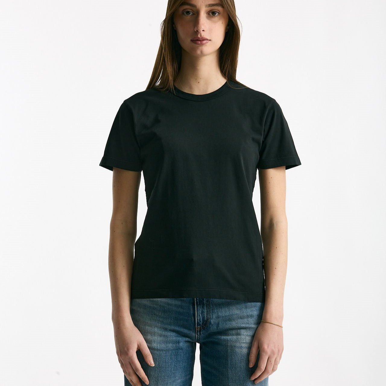 T-shirt basic nero donna Grifoni - 5