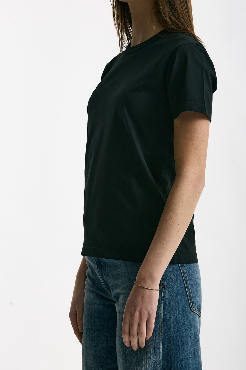 T-shirt basic nero donna Grifoni - 2