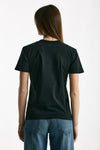 T-shirt basic nero donna Grifoni - 3