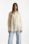 Camicia fluida panna donna Grifoni - 2