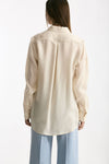 Camicia fluida panna donna Grifoni - 4
