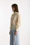 Camicia in mussolina di cotone panna donna Grifoni - 2