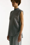 Camicia in mussola di cotone grigio donna Grifoni - 1