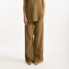 Pantalone fluido cammello donna Grifoni - 6