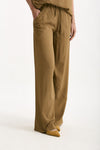 Pantalone fluido cammello donna Grifoni - 4