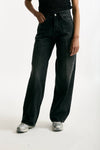 Jeans boy fit over BETHANY nero donna Haikure - 1