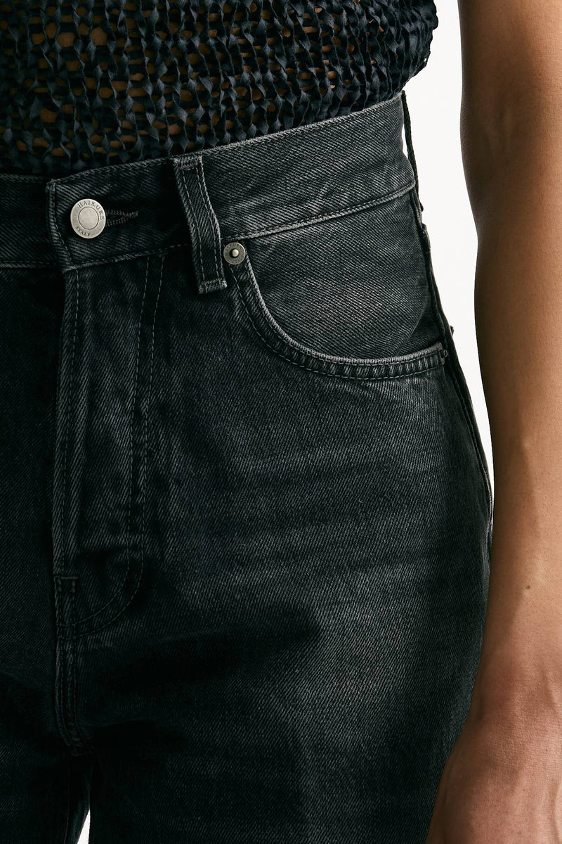 Jeans boy fit over BETHANY nero donna Haikure - 5