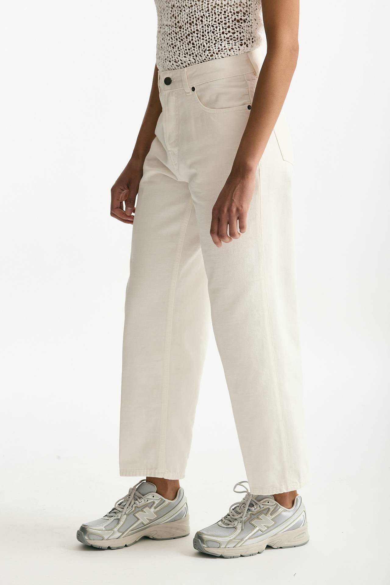 Jeans boy BETTY bianco donna Haikure - 4