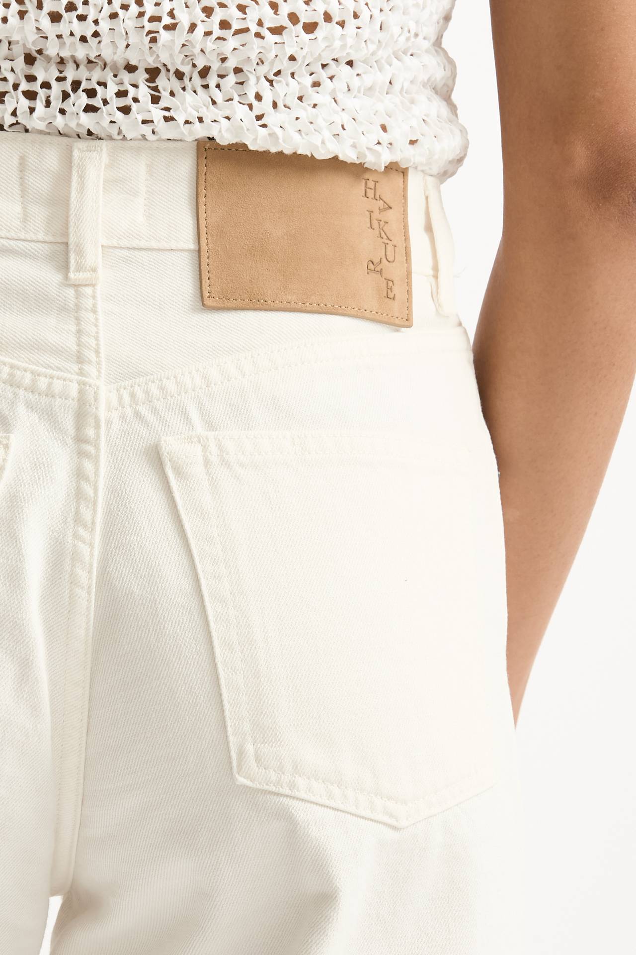 Jeans boy BETTY bianco donna Haikure - 6