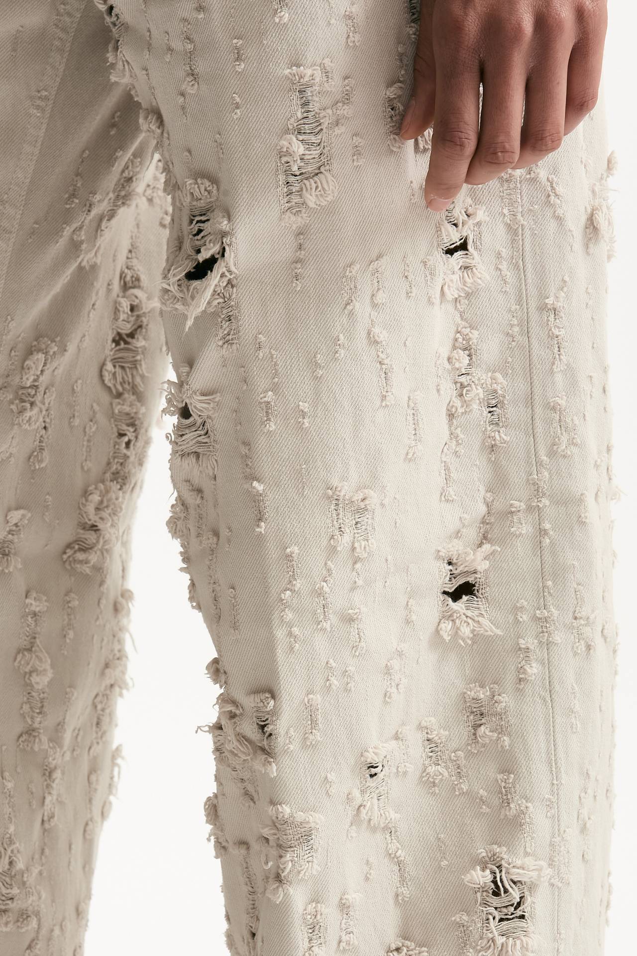 Jeans boy fit over BETHANY sabbia donna Haikure - 5