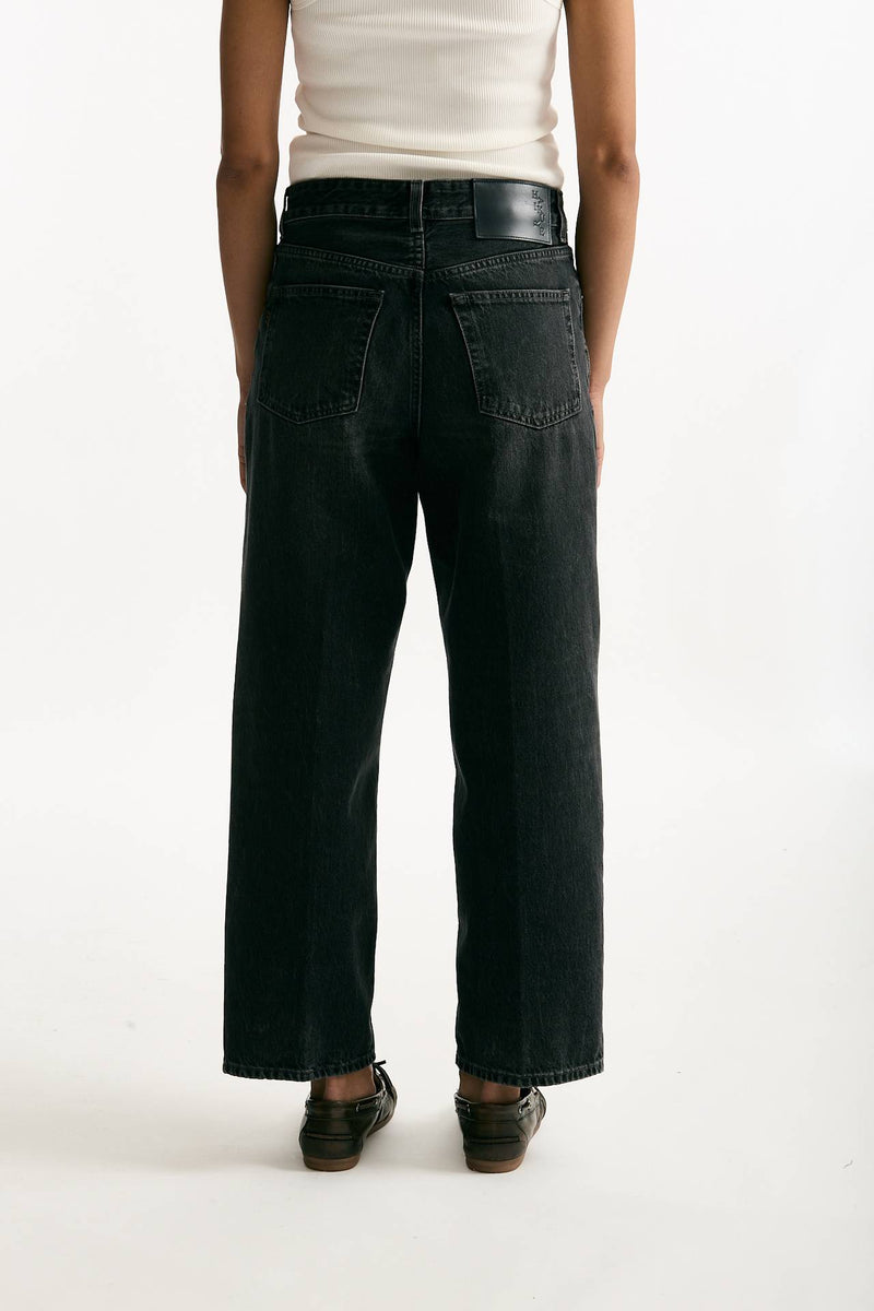 Jeans boy BETTY nero slavato donna Haikure - 2