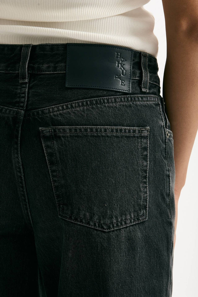 Jeans boy BETTY nero slavato donna Haikure - 5