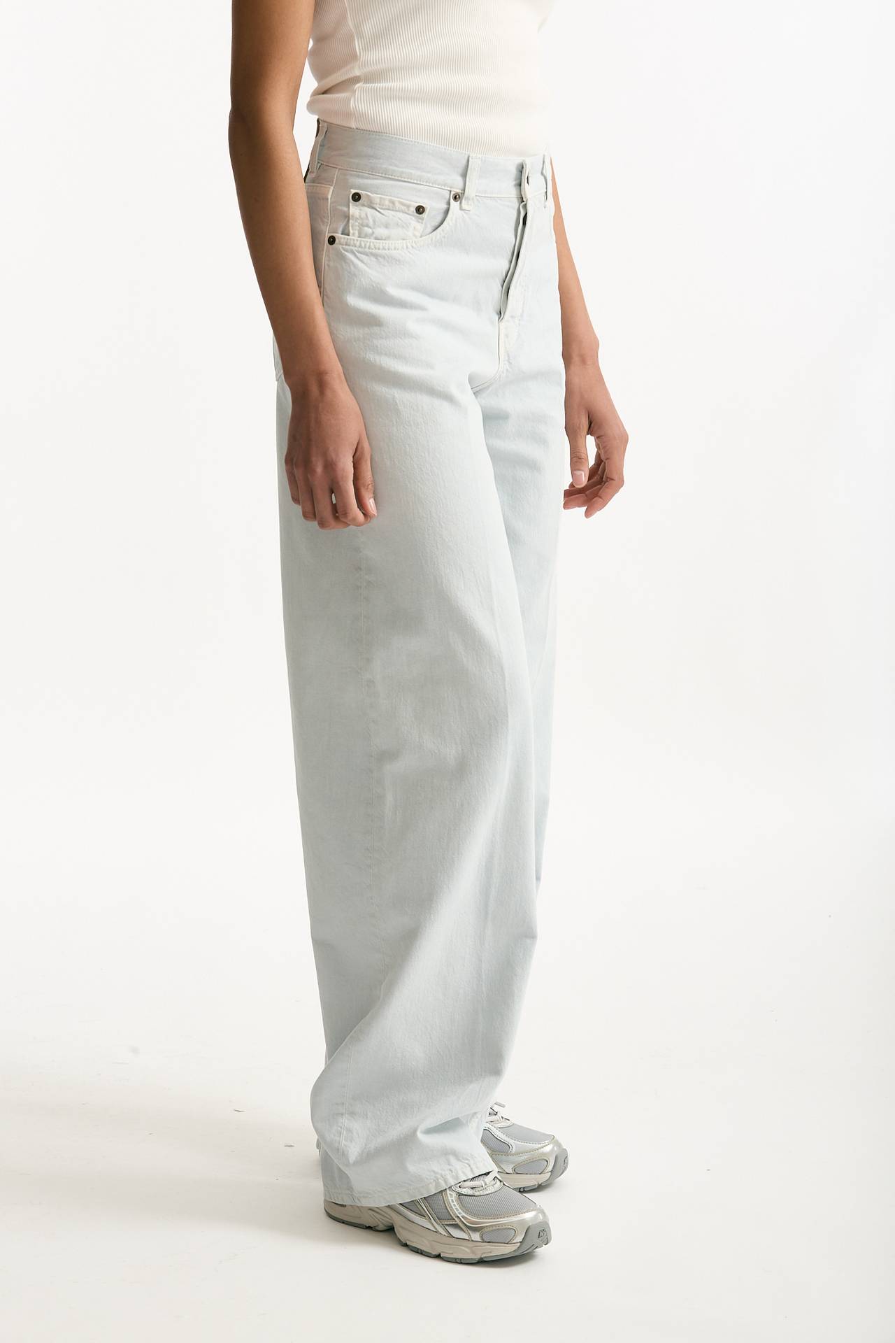 Jeans boy fit over BETHANY azzurro polvere donna Haikure - 2