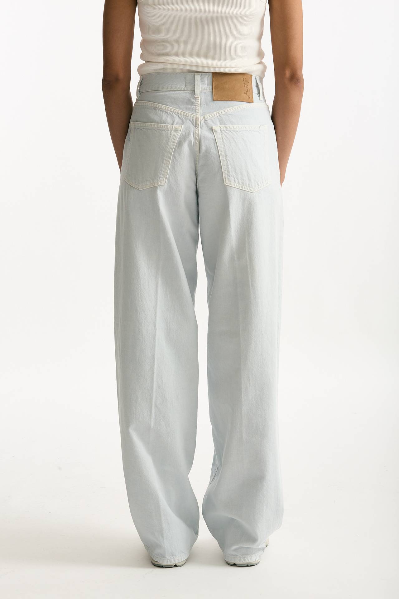 Jeans boy fit over BETHANY azzurro polvere donna Haikure - 3