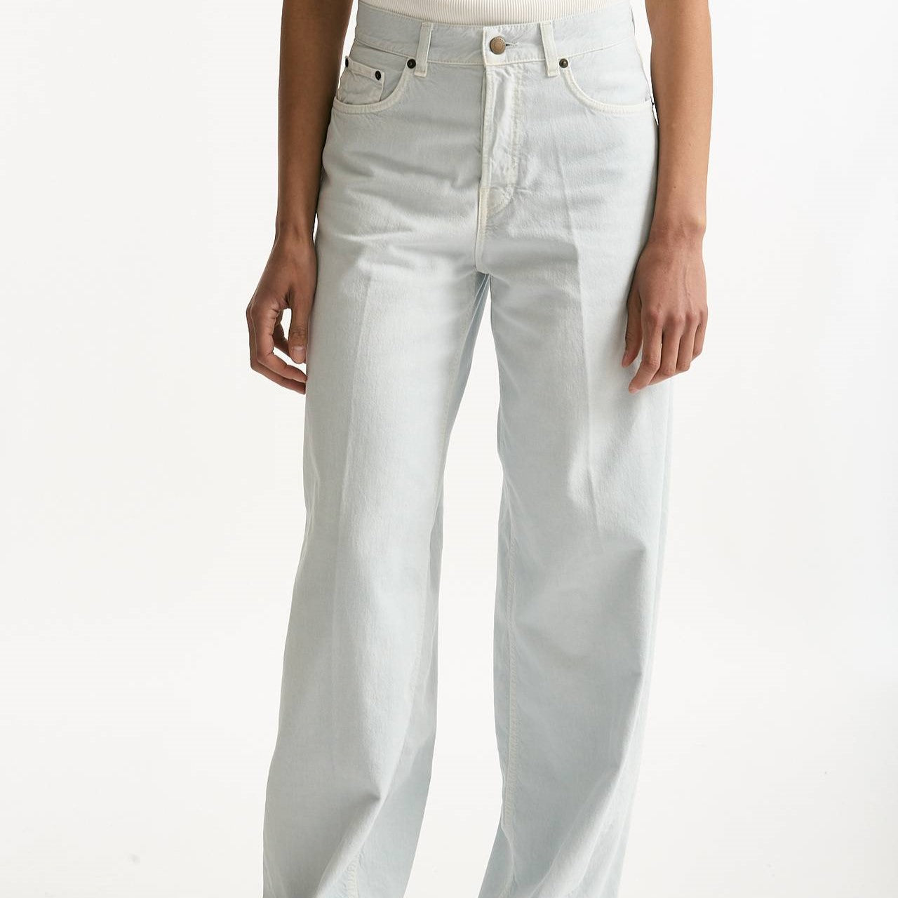 Jeans boy fit over BETHANY azzurro polvere donna Haikure - 7