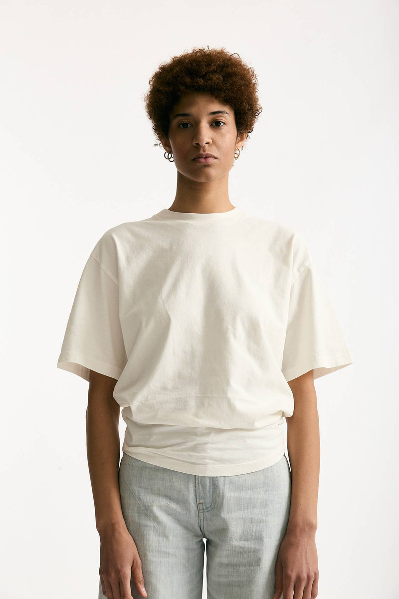 T-shirt girocollo over HAIKURE panna donna Haikure - 1