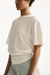 T-shirt girocollo over HAIKURE panna donna Haikure - 4