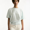 T-shirt girocollo over azzurro polvere donna Haikure - 6
