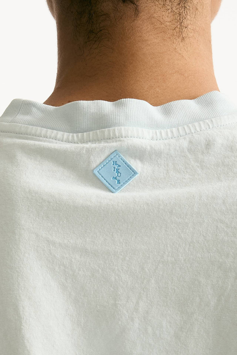 T-shirt girocollo over azzurro polvere donna Haikure - 5