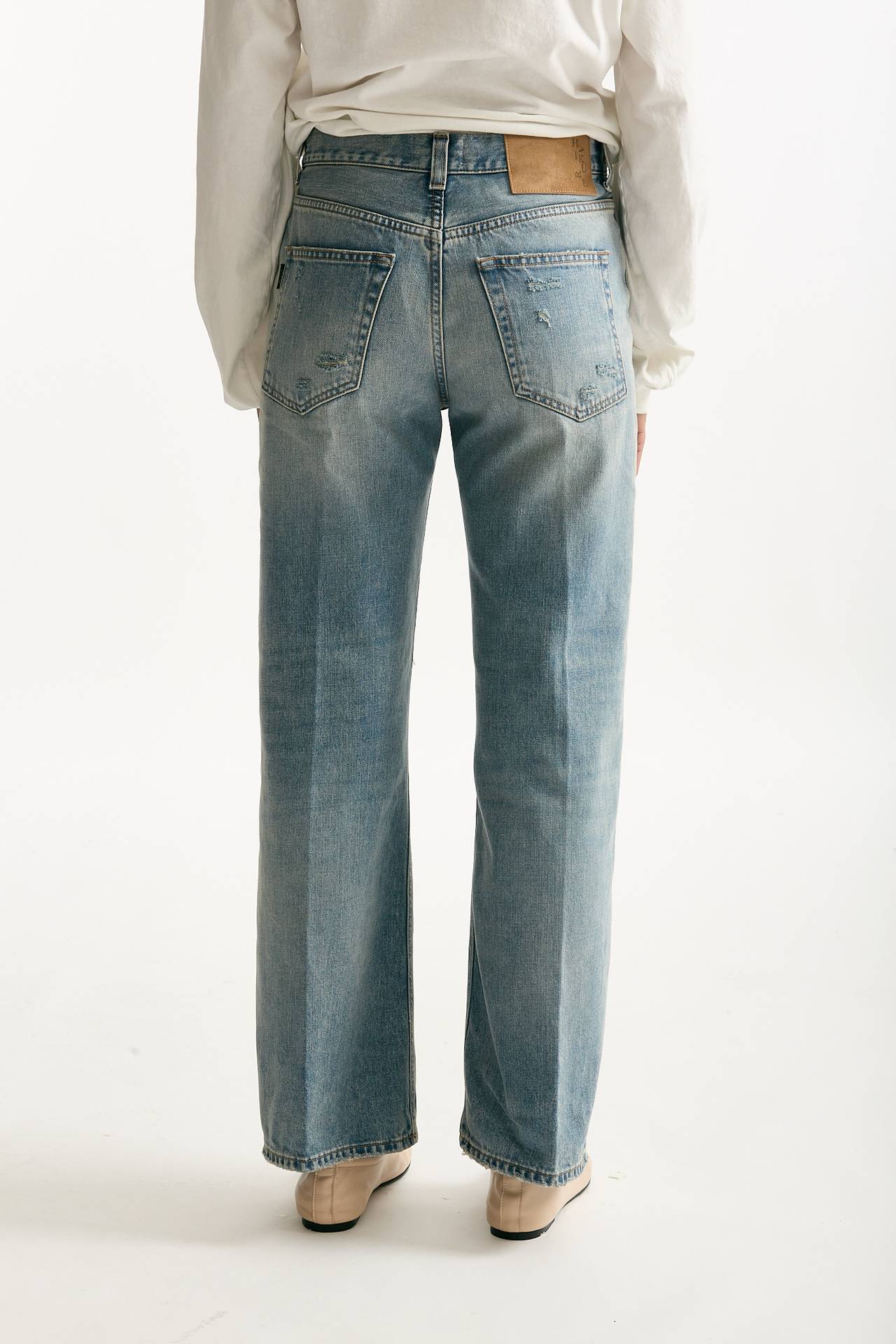 Jeans regular WHINNI lavaggio chiaro donna Haikure - 3