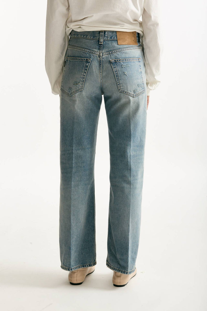 Jeans regular WHINNI lavaggio chiaro donna Haikure - 3