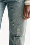 Jeans regular WHINNI lavaggio chiaro donna Haikure - 6