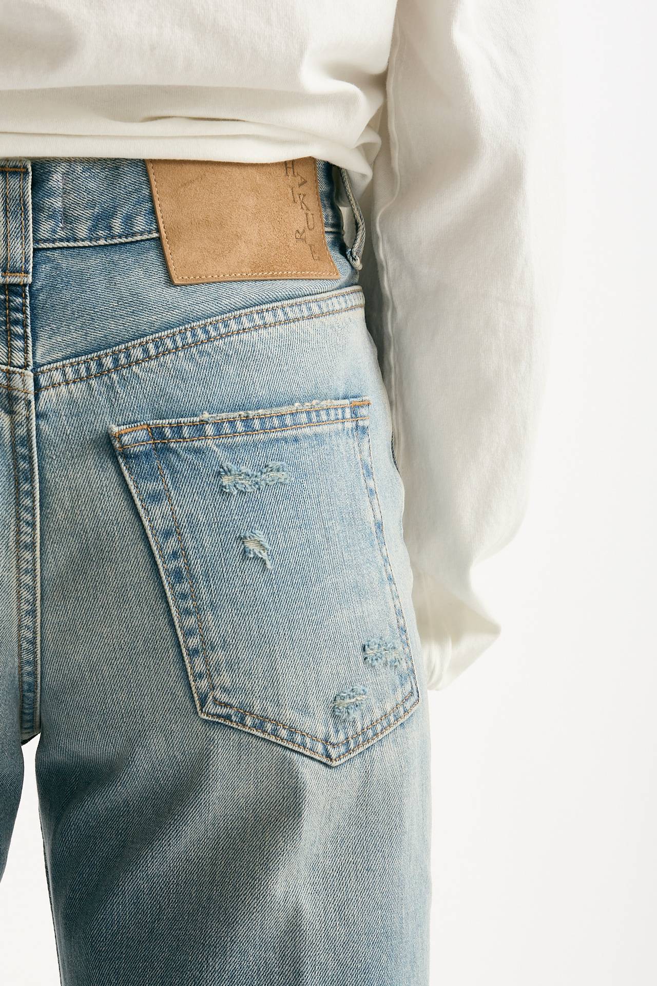 Jeans regular WHINNI lavaggio chiaro donna Haikure - 7