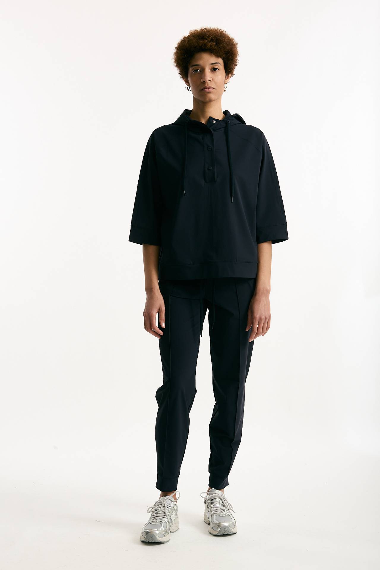 Felpa tecnica blu scuro donna Herno - 2