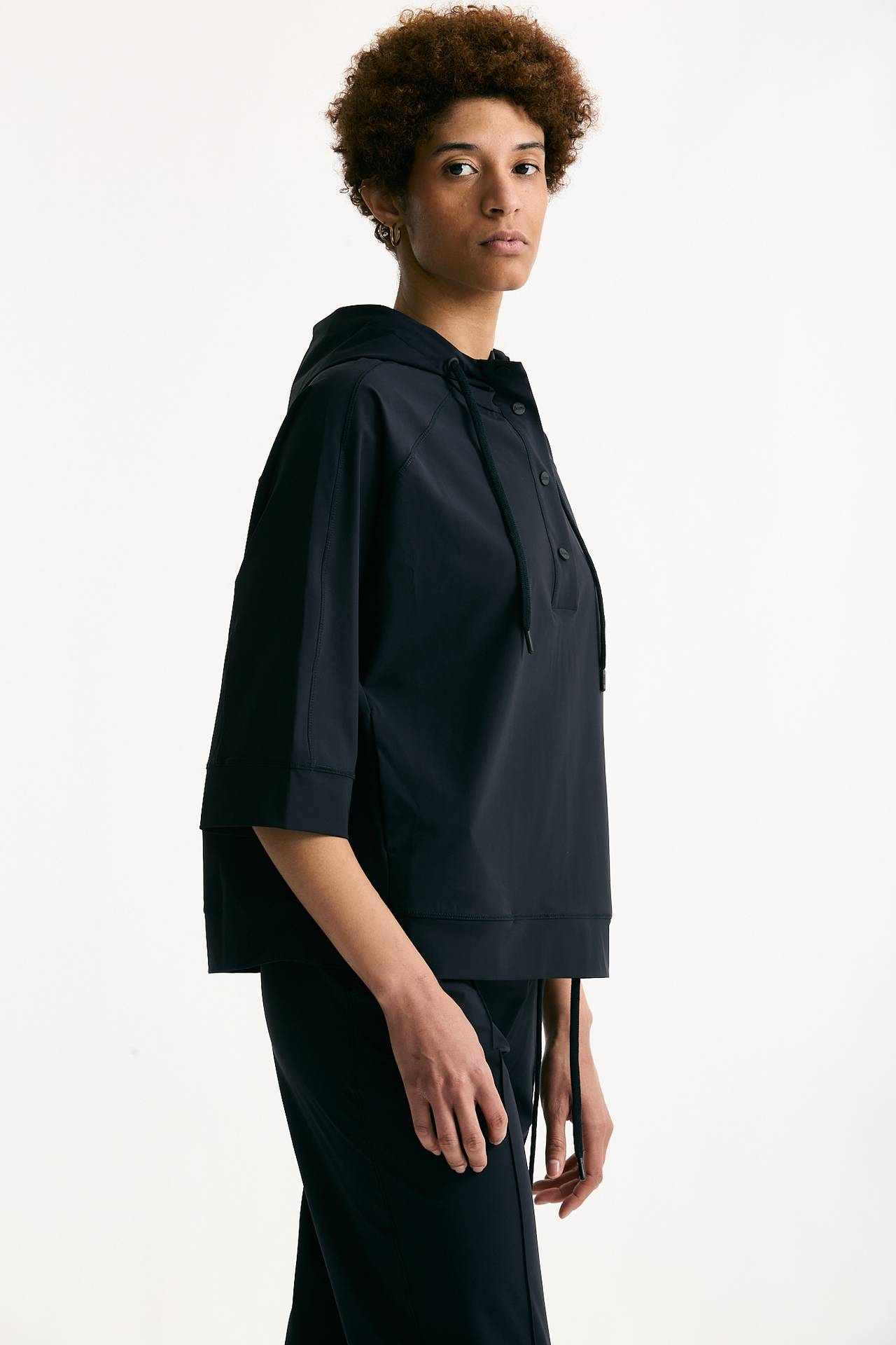 Felpa tecnica blu scuro donna Herno - 4