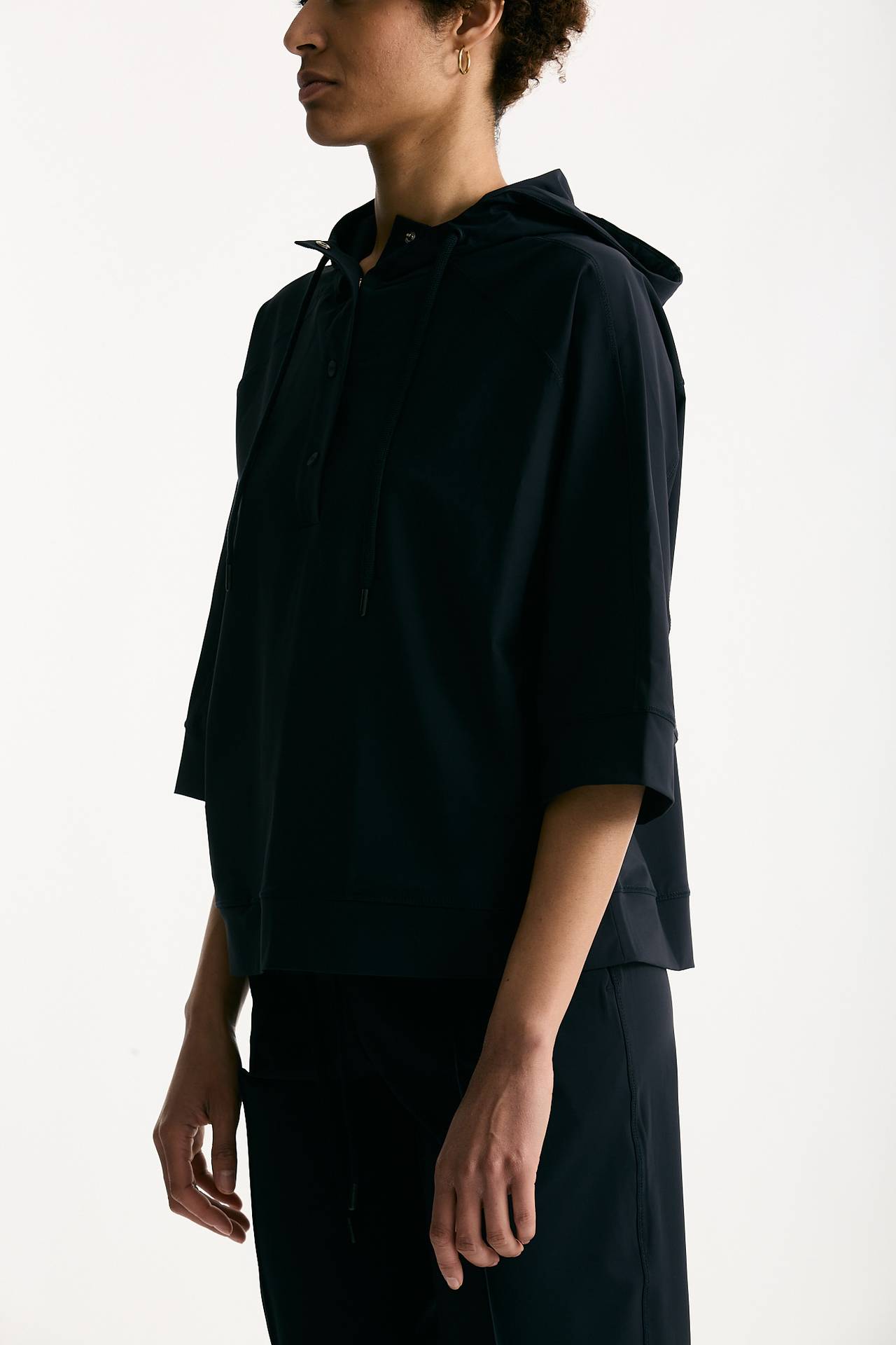 Felpa tecnica blu scuro donna Herno - 1