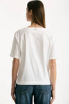 T-shirt in cotone bianco donna Herno - 3