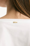 T-shirt in cotone bianco donna Herno - 6