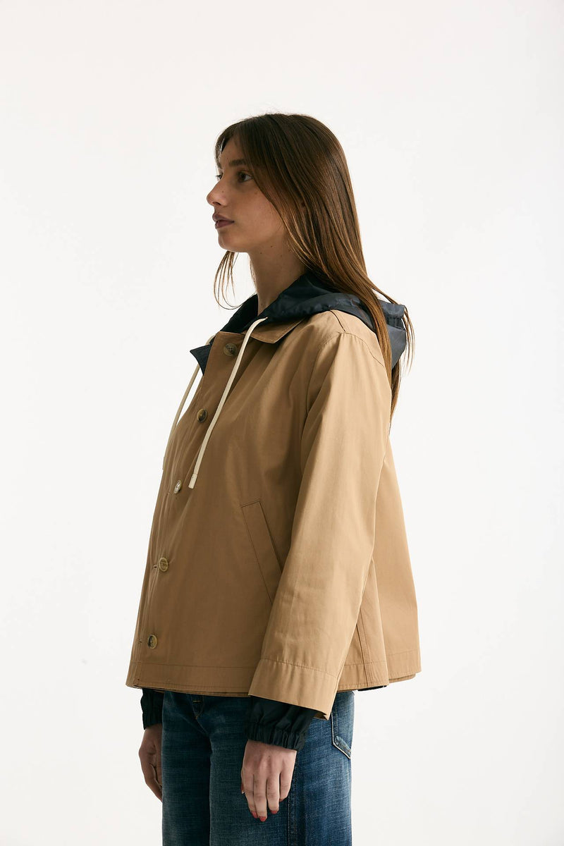Giubbino reversibile con cappuccio donna Herno - 3
