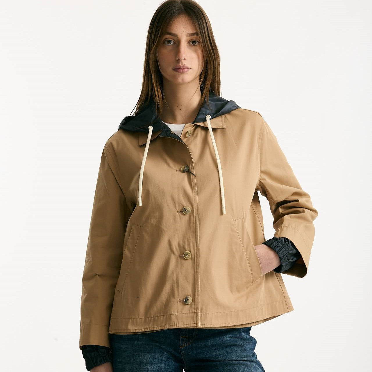 Giubbino reversibile con cappuccio donna Herno - 9
