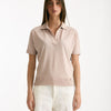 Polo in lyocell rosa donna Herno - 8