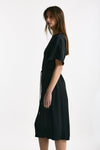 Abito midi HERNO Colore nero Collo barchetta donna Herno - 1