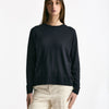 Maglia girocollo blu notte donna Herno - 5