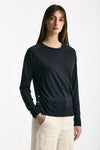 Maglia girocollo blu notte donna Herno - 2