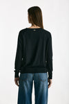 Maglia girocollo nero donna Herno - 2