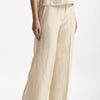 Pantalone ampio TINA in viscosa beige donna Incotex - 8