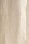 Pantalone ampio TINA in viscosa beige donna Incotex - 7
