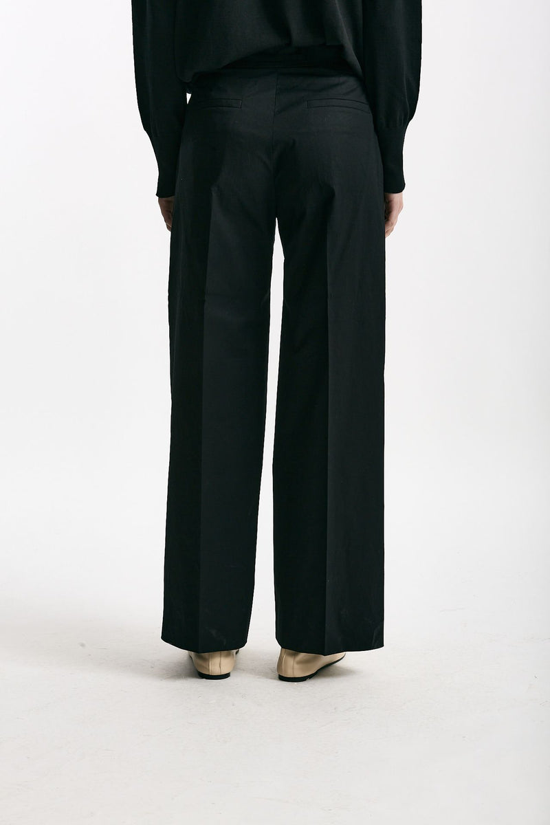 Pantalone ampio TINA nero donna Incotex - 3