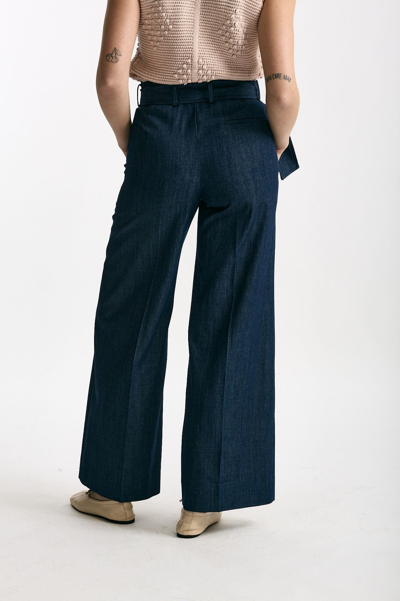 Pantalone DAISY in denim donna Incotex - 3