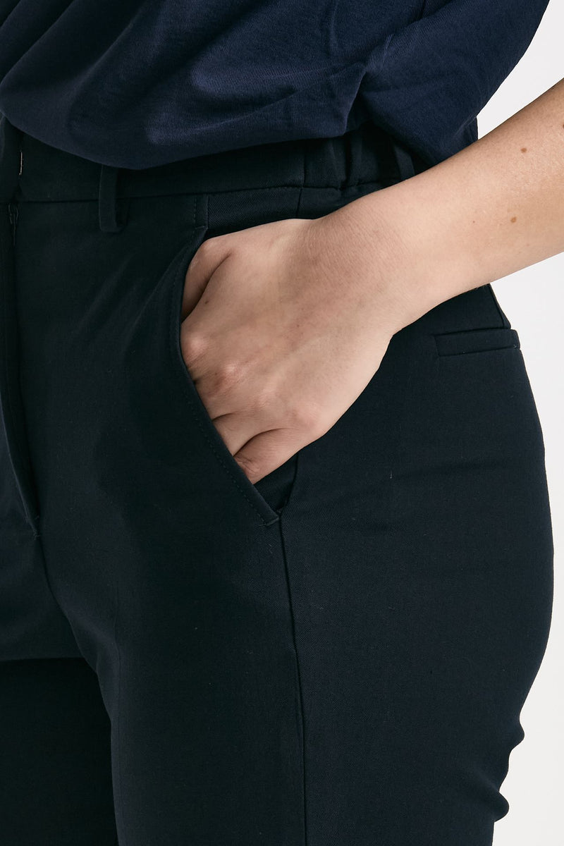 Pantalone regular GALENE blu donna Incotex - 5