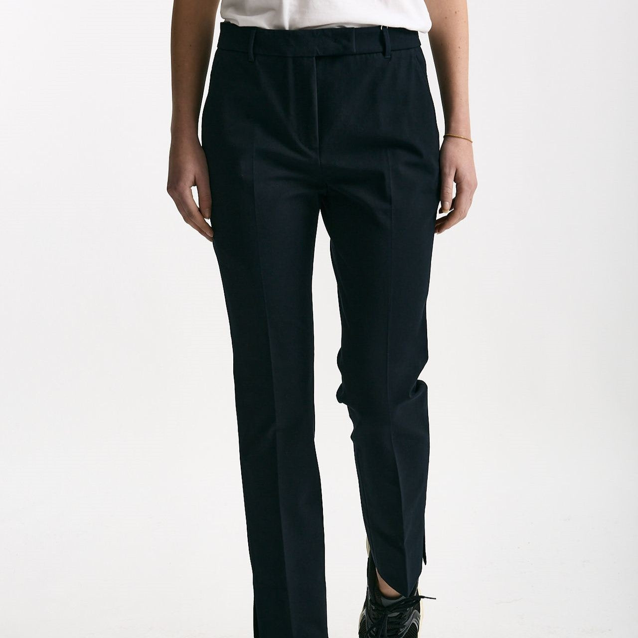 Pantalone slim KIMAMA blu donna Incotex - 6